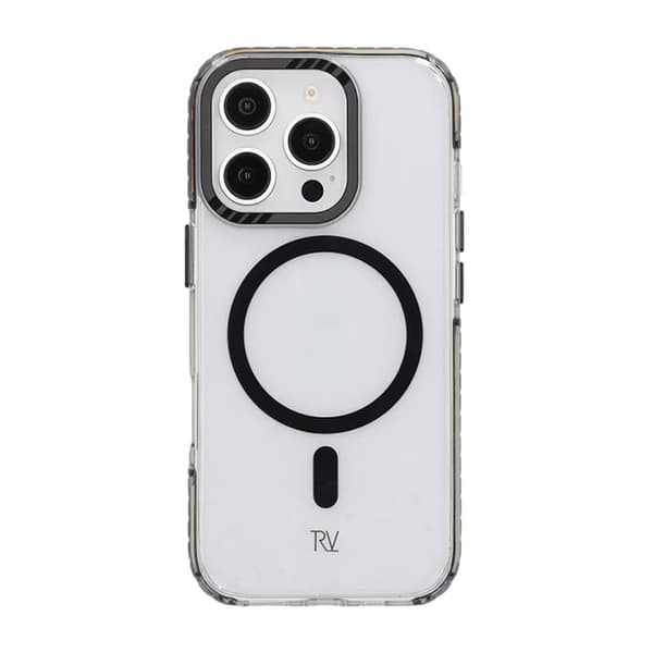iPhone 16 Pro Rvelon Mobile Case Magnet Reinforced - Black Svart