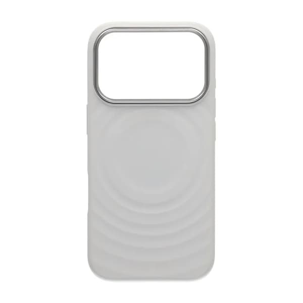 Mobilskal Silikon med Magsafe för iPhone 17 Pro - Vit Vit