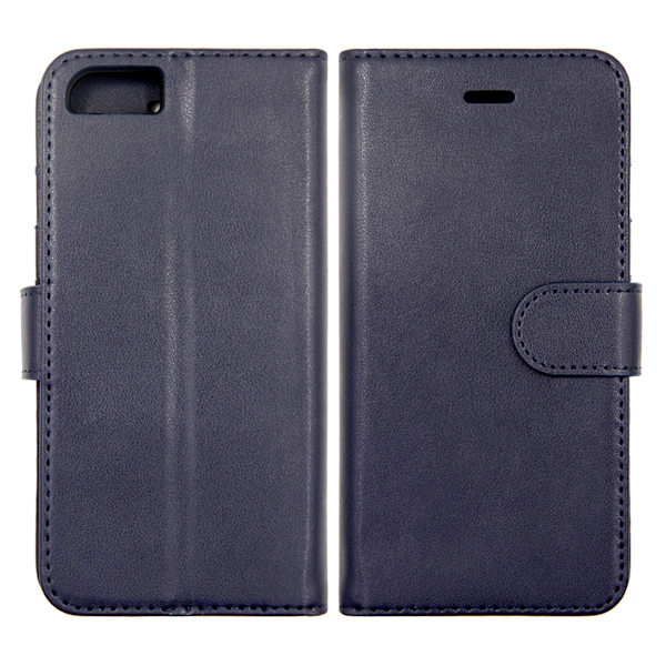 iPhone 6/6S Plånboksfodral Magnet Läder med Stativ - Mörkblå Blå