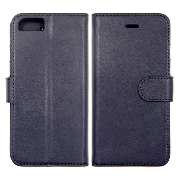 iPhone 6/6S Plånboksfodral Magnet Läder med Stativ - Mörkblå Dark Blue