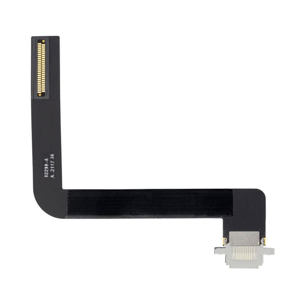 iPad 9 2021 Laddkontakt Flexkabel - Vit Vit