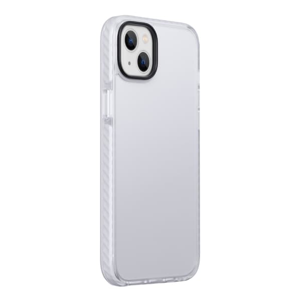 iPhone 14 Plus Stöttåligt TPU Mobilskal - Vit Vit