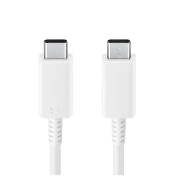 Samsung USB-C till USB-C 100W 5A 1,8m - Vit Vit