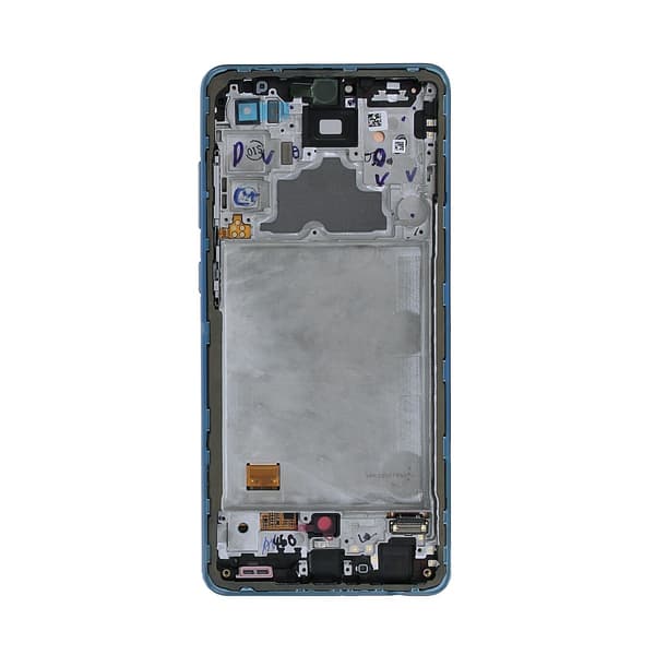 Samsung Galaxy A72 Skärm med LCD Display Original - Blå Blå