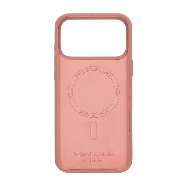 iPhone 17 Pro Max Case - Silicone With Magsafe Rvelon Mocha Mousse Rosa