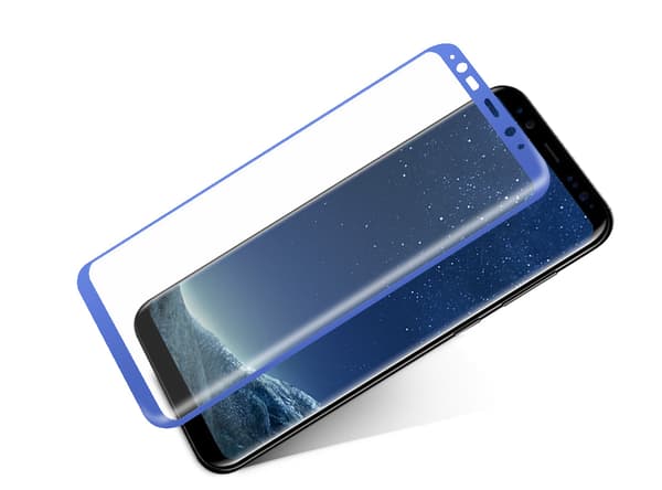 Screen Protector Samsung S8 - Tempered Japan Glass Blue Transparent