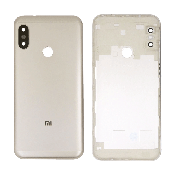 Xiaomi Mi A2 Lite Baksida/Batterilucka - Guld Guld