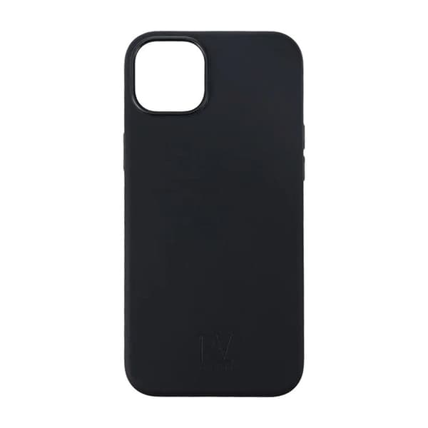 iPhone 15 Plus Silicone Case Rvelon - Black Svart