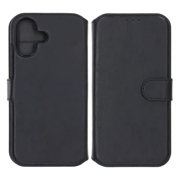 RV Magnetic Wallet Case iPhone 17 Black Svart