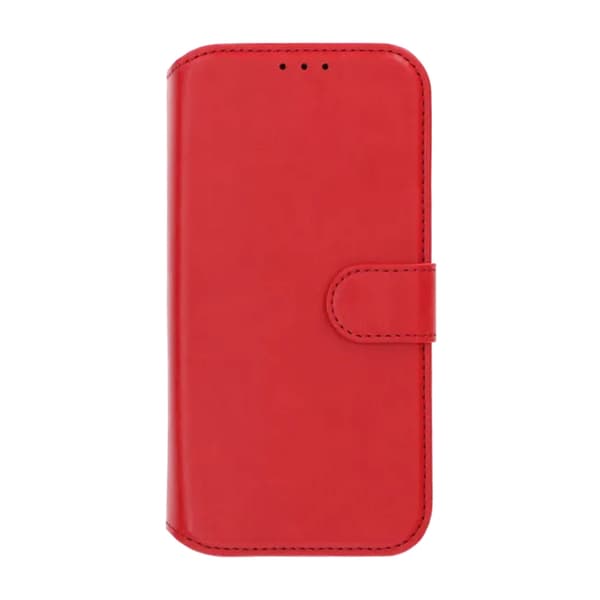 Rvelon Wallet Case Magnet for iPhone 17 Pro - Red Röd