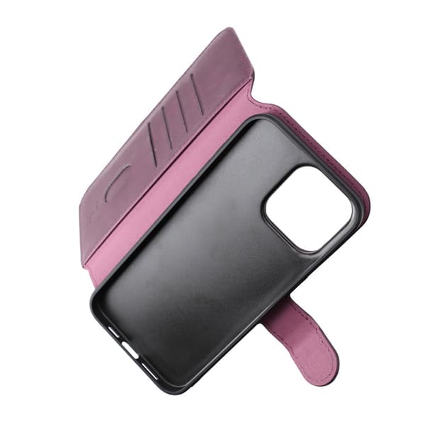 iPhone 15 Pro Max Plånboksfodral Magnet Rvelon - Lila Lila