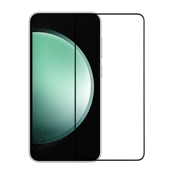 Screen protector Samsung Galaxy S23 with Aluminimum frame - environment