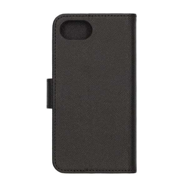 iPhone 16 Plånboksfodral med Stativ - Svart Svart