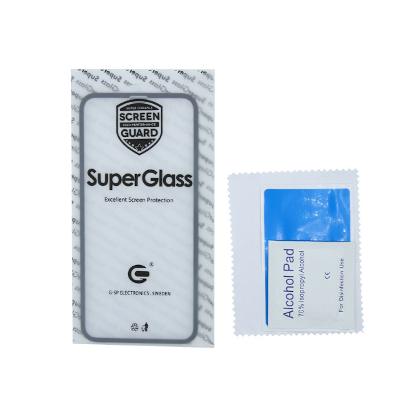 Screen Protector iPhone XR/11 - 3D Tempered Glass Svart