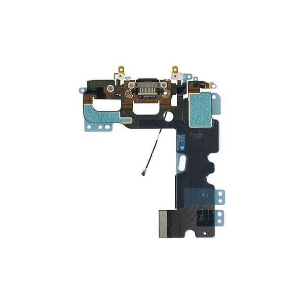 iPhone 7 Laddkontakt Flexkabel - Svart Svart