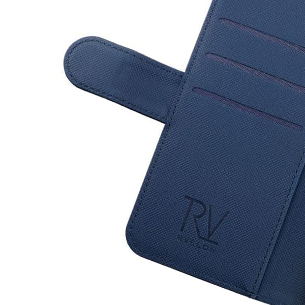 iPhone 12/12 Pro Plånboksfodral Magnet Rvelon - Blå Blå