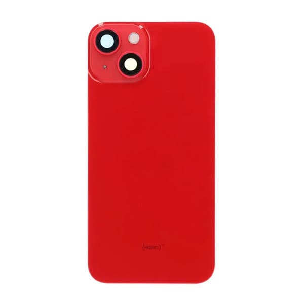 IPhone 14 Baksida Glas OEM - Röd Röd