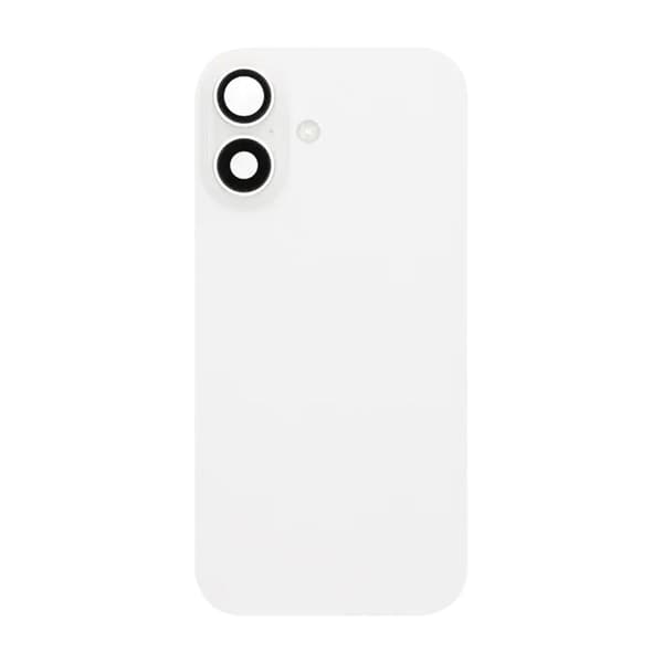 iPhone 16 Baksida Glas Komplett OEM - Vit Vit