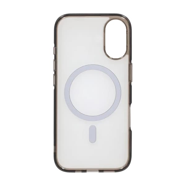 Mobile Case TPU Magsafe for iPhone 17 - Black Transparent Transparent