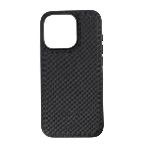 iPhone 15 Pro Wallet Case Magnet Rvelon - Black Svart