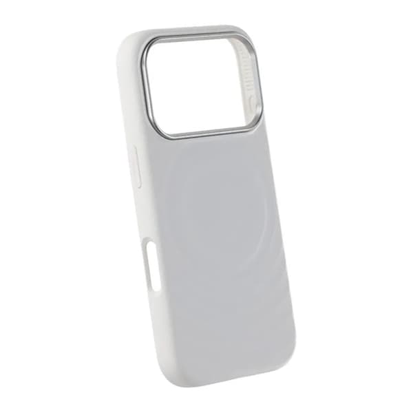 Mobilskal Silikon med Magsafe för iPhone 17 Pro - Vit Vit