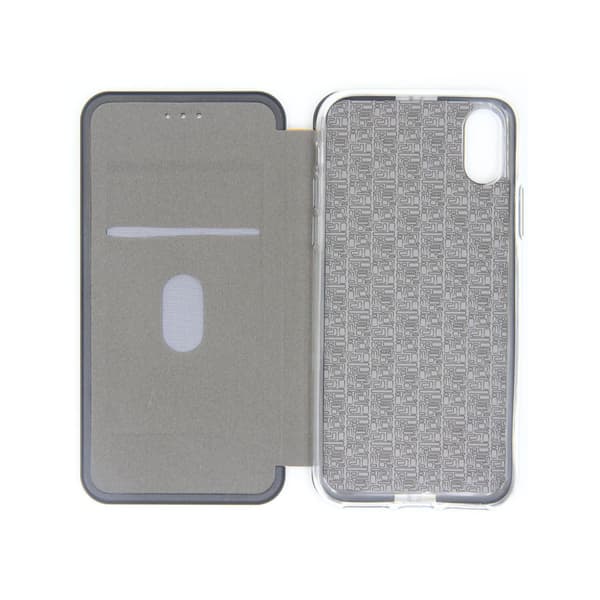 Mobilfodral med Stativ för iPhone X och XS - Silver Silver