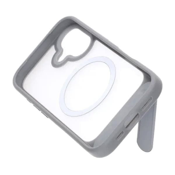 MagSafe-skal med stativ för iPhone 17 - Grå Svart