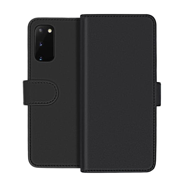 Samsung S20 Wallet Case Magnet Rvelon - Black Svart