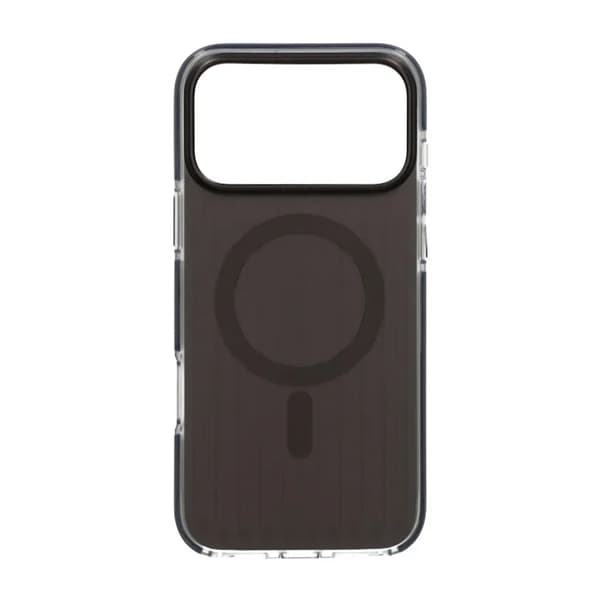 Mobilskal Korrugerad Magsafe för iPhone 17 Pro Max/18 Pro Max - Svart Svart