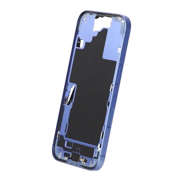 Mittenram med smådelar för iPhone 16 - Blå OEM Blå