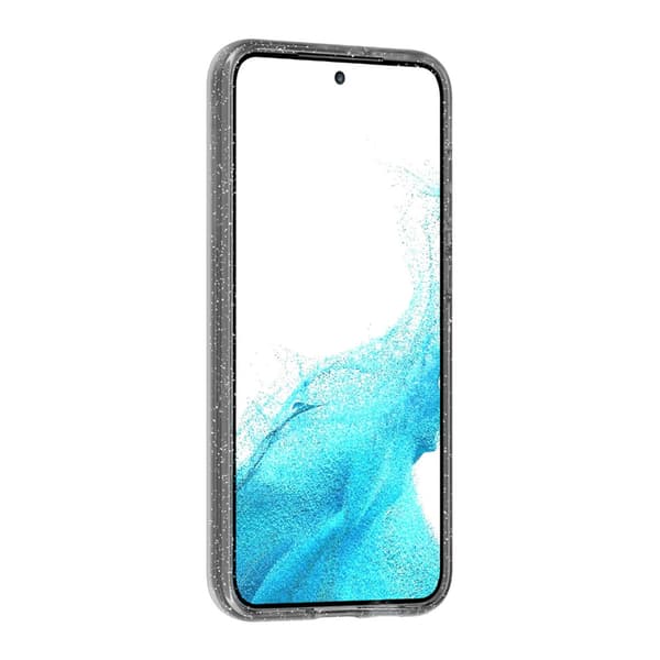 Samsung Galaxy S23 Plus Glitter Magsafe Mobile Case - Black Glitter