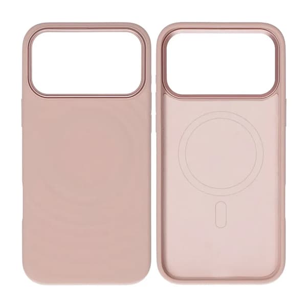 Mobile Case Silicone with Magsafe for iPhone 17 Pro Max - Pink Rosa