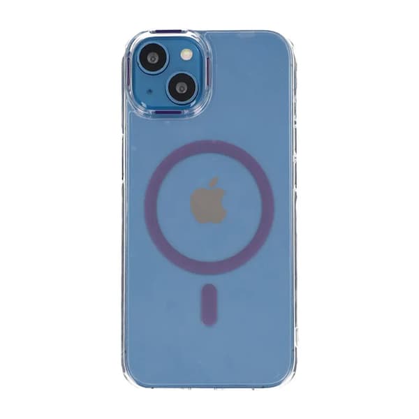Mobile Case Shockproof with Magsafe for iPhone 13 and 14 - Purple Lila