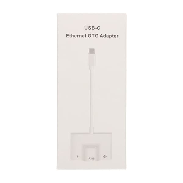 USB-C till Ethernet OTG Adapter