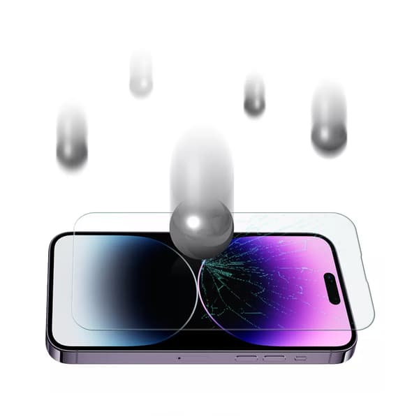 iPhone 14 Pro Skärmskydd - Härdat Glas 0.2mm Transparent