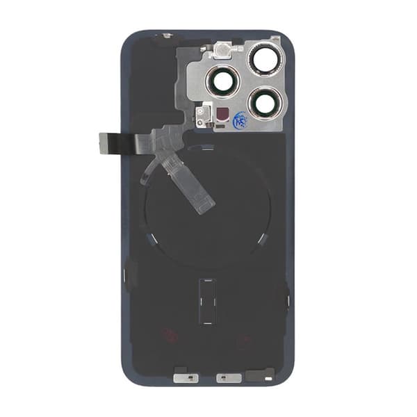 iPhone 15 Pro Max Baksida Glas Komplett OEM - Titanvit