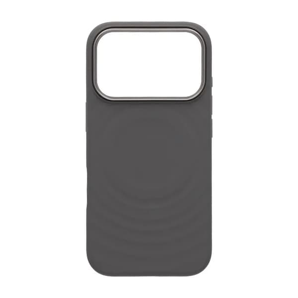 Mobilskal Silikon med Magsafe för iPhone 17 Pro - Mörkgrå Grå