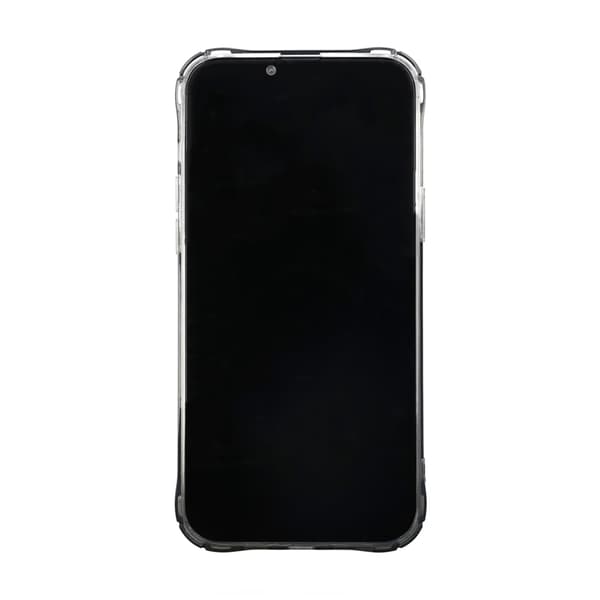 iPhone 14 Shockproof Case with Card Holder - Black Svart