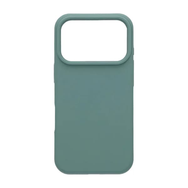 Soft Silicone Mobile Case for iPhone 17 Pro - Green Grön