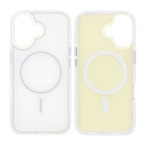 Aurora original colo Magnetic Case For iPhone 17 White Vit