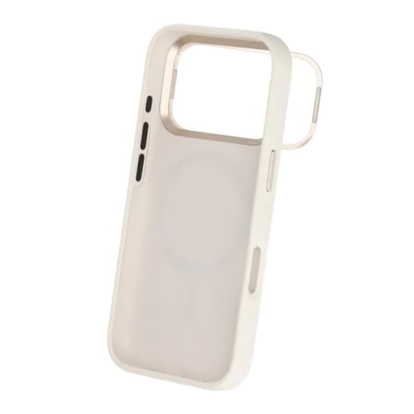 Mobile Case Silicone Magsafe and Stand iPhone 17 Pro Max - White Vit