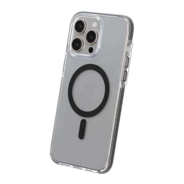 iPhone 15 Pro Mobile Case Magnet Double Protection - Gray Grå