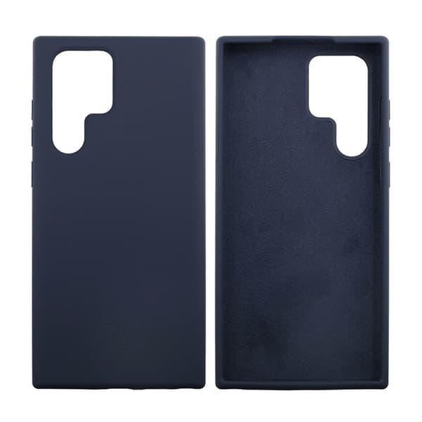 Samsung Galaxy S22 Ultra Case - Silicone Rvelon Blue Blå