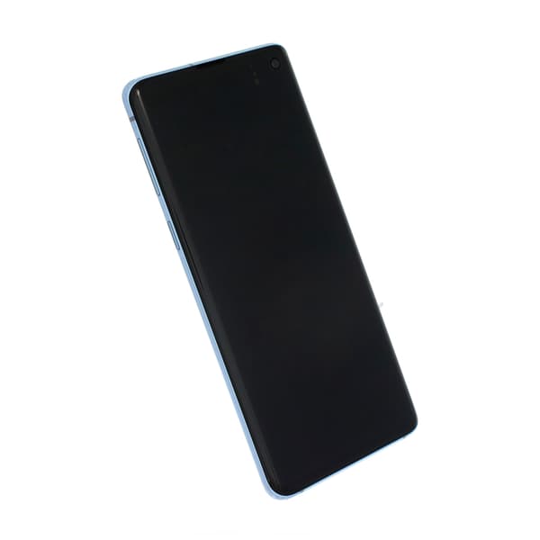Samsung Galaxy S10 Skärm med LCD Display Original - Blå Blå