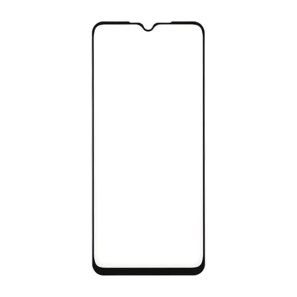 Screen protector Samsung A31 and 32 4G - 3D Tempered Glass Black - bulk Svart