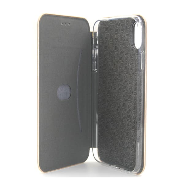 Mobilfodral med Stativ iPhone XS Max - Guld Guld
