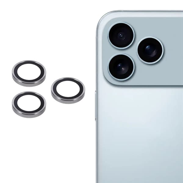 Kameraskydd i härdat glas för iPhone 17 Pro Max - Grå titanium Grå