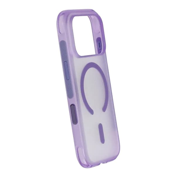Matte Magnetic Shockproof Airbag  Case For iPhone 17 Pro Max Purple