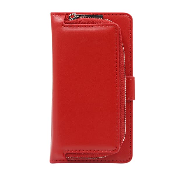 Case Handbag Removable Cover for iPhone 6 and 6S - Red Röd