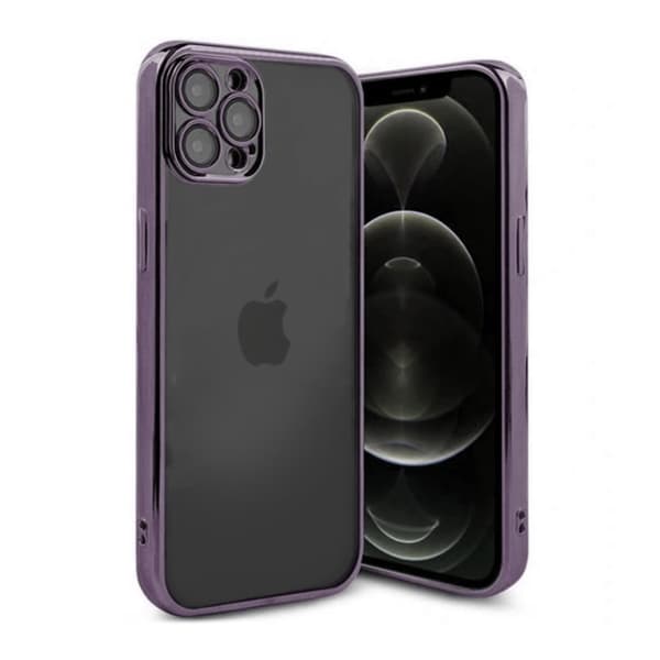 Luxury Phone Case iPhone 12 Pro - Purple Lila